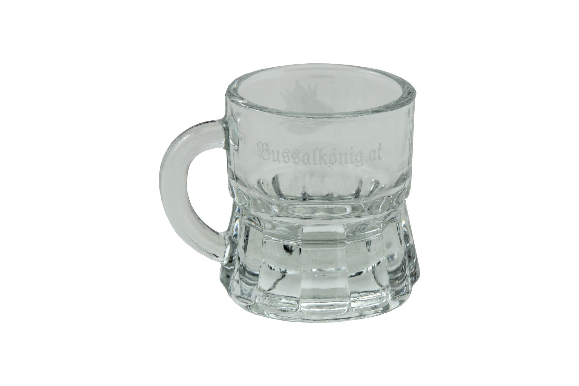 Schnapsglas mit Henkel & individueller Gravur im 10er-Set