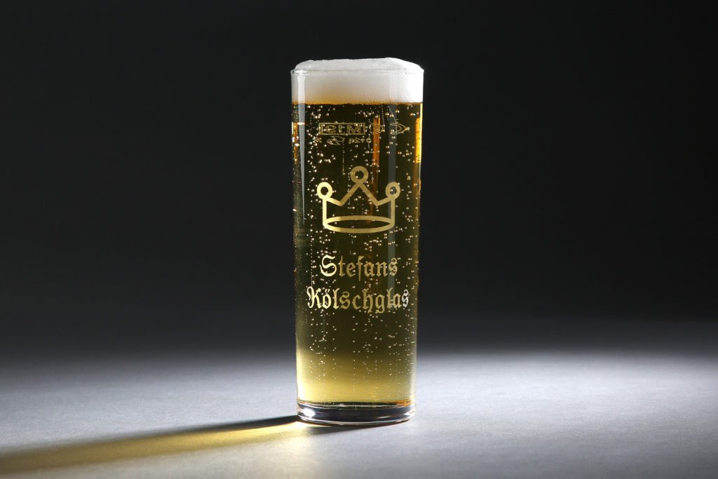 Kölsch Glas mit Gravur Kölschglas 0,2 Liter individuell